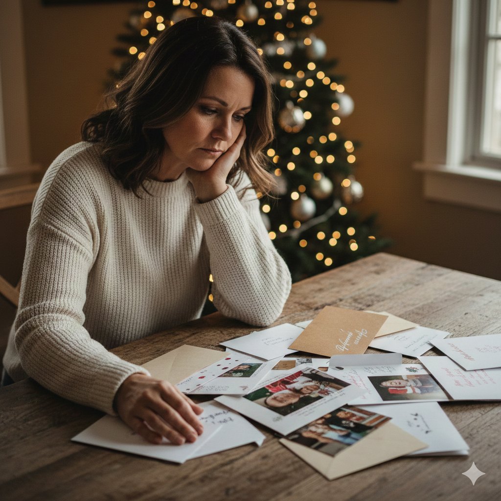 Christmas Cards After Suicide Loss: When Holiday Greetings Feel Impossible